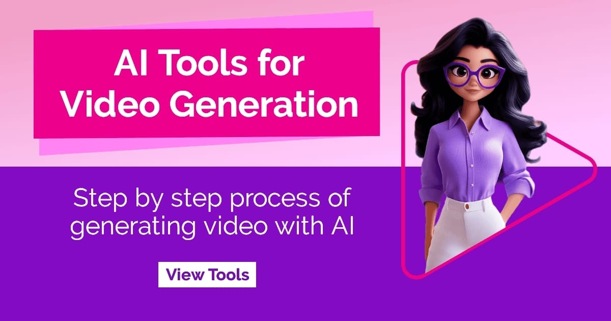 AI tools for video generation
