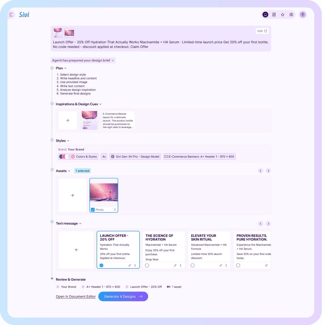 Image / GIF - prompt to design