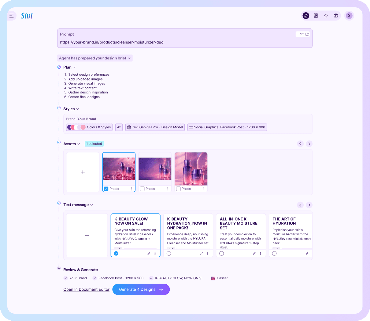Screenshot - URL bar → design