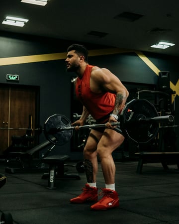 Man at gym