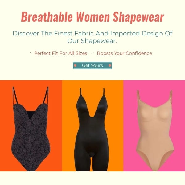 Category banner for breathable women shapewear - generatedWithSivi