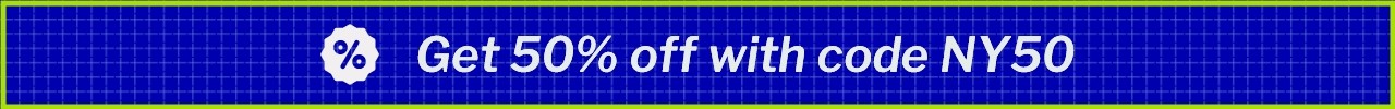 Get 50 off sticky banner - generatedWithSivi