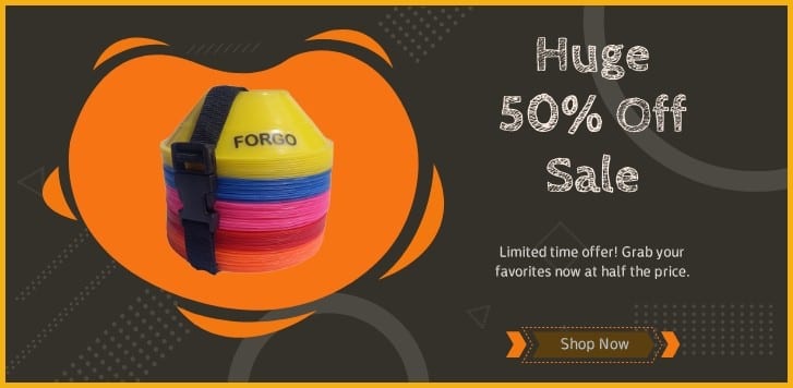 Website hero banner design for offers - generatedWithSivi