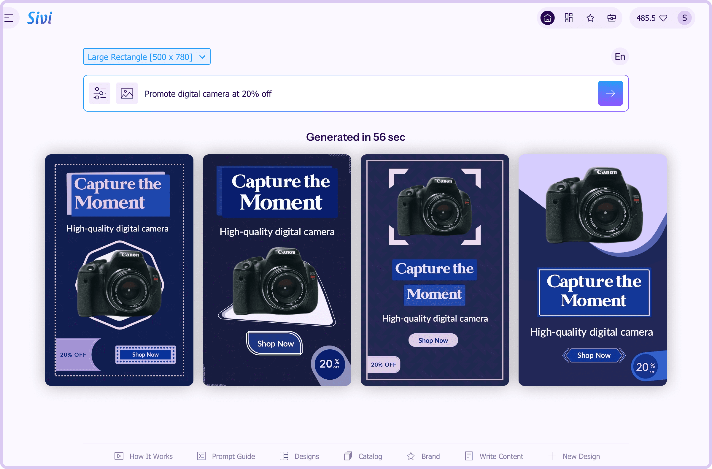 Sivi: AI Design For Free