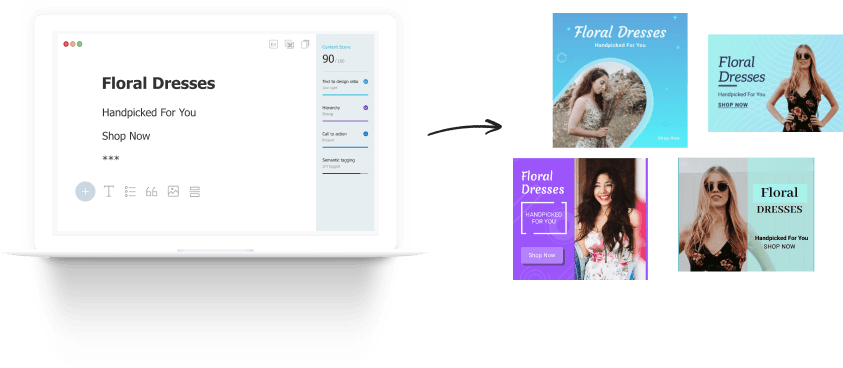Sivi turns text into engaging display ads