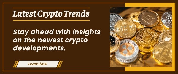 Crypto trends email banner
