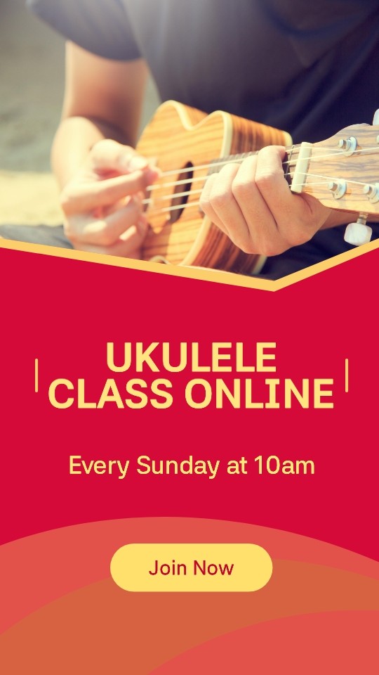 Ukulele online class WhatsApp status