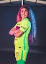 women football player