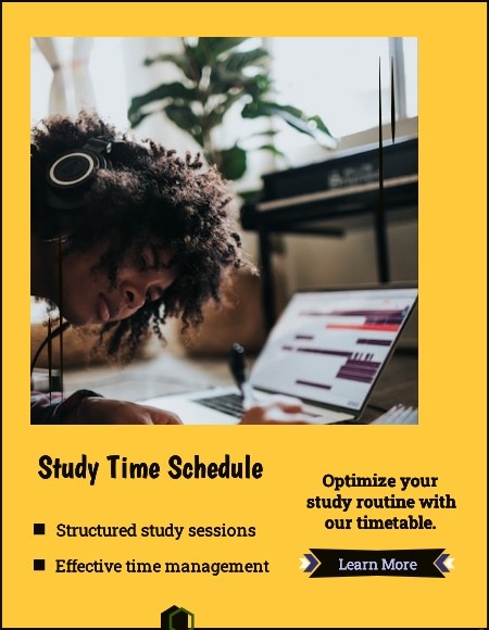 Study routine creator banner