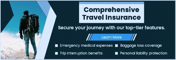 Travel insurance hero banner