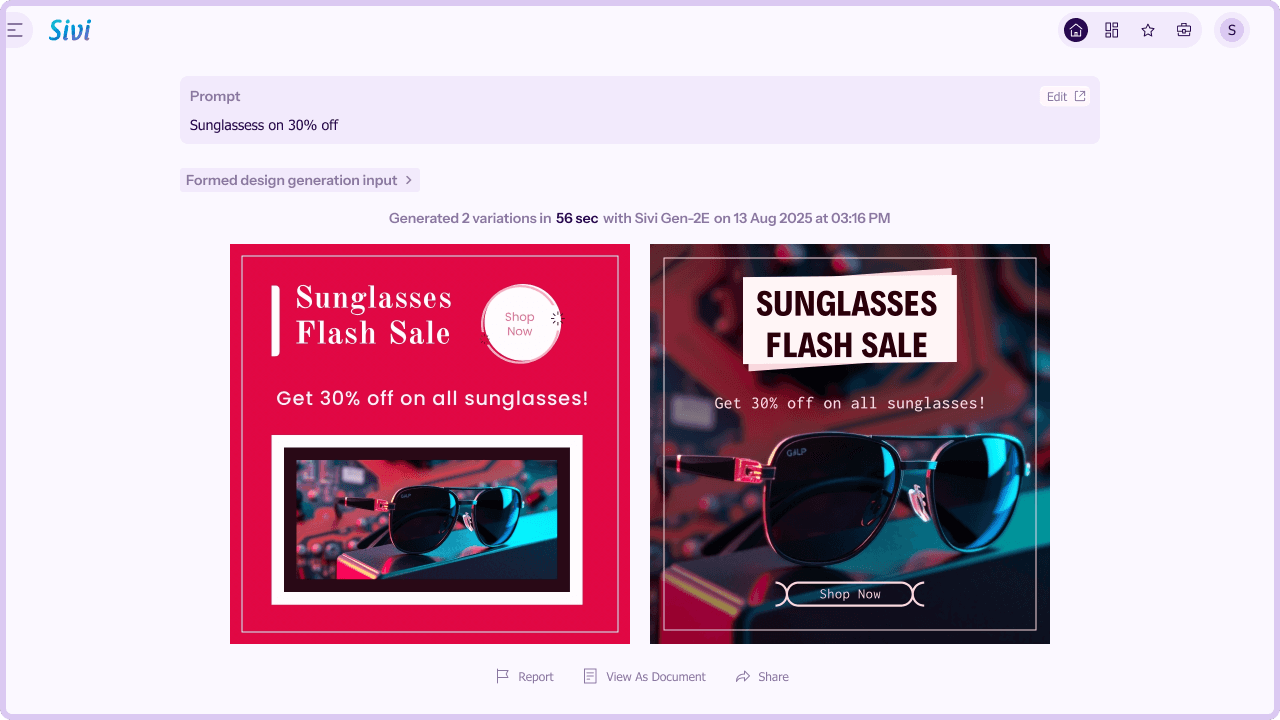 Sivi: AI Instagram Post Design Generator