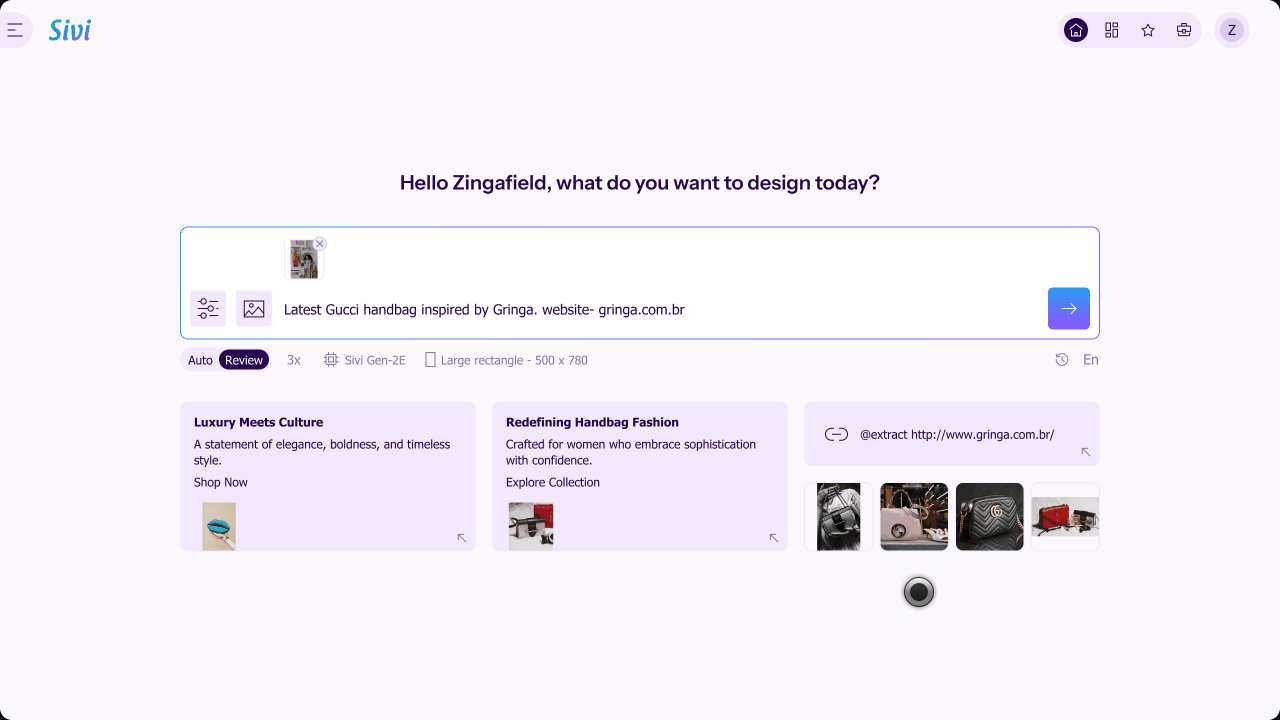 How to generate ecommerce marketing designs with AI?