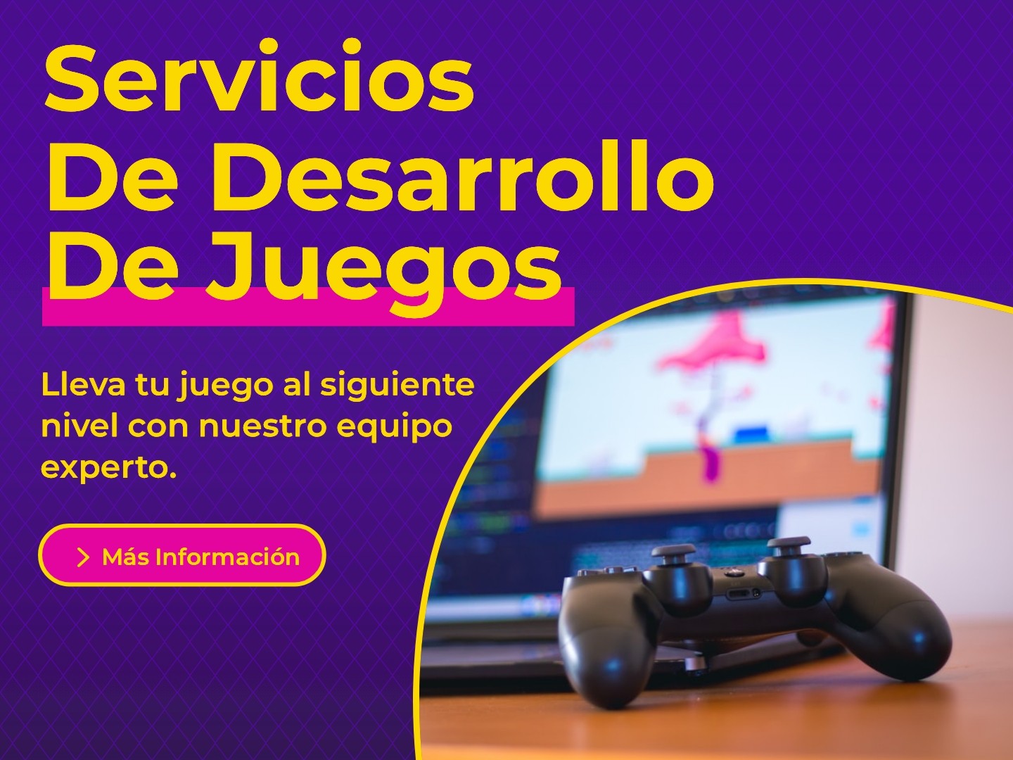 Game development Reddit ad in Spanish