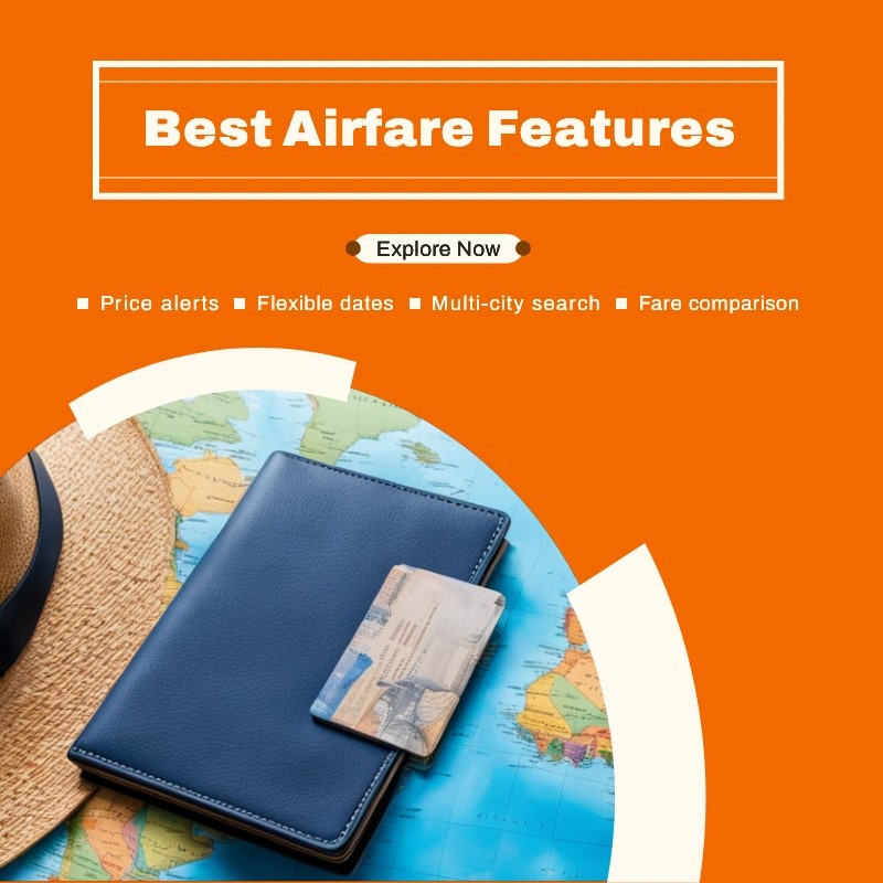 Best airfares banner