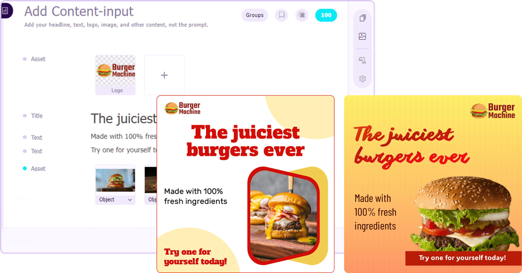 Instagram post generator