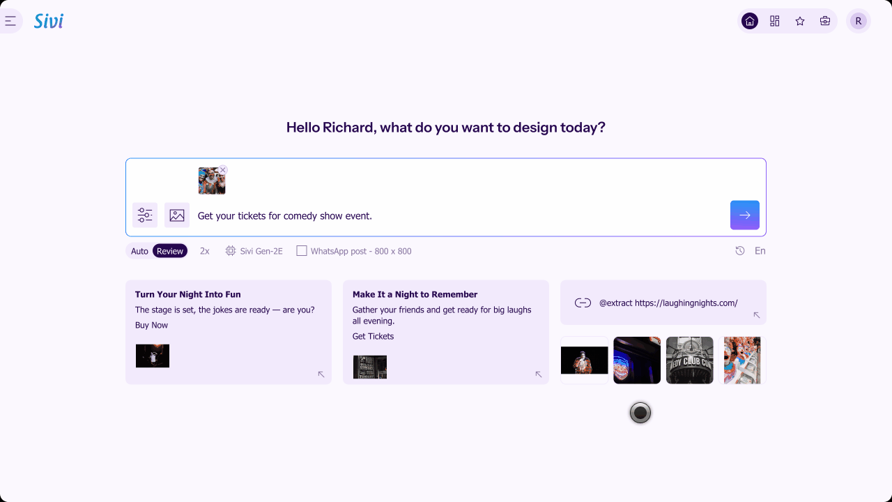 How to generate event banner with AI?