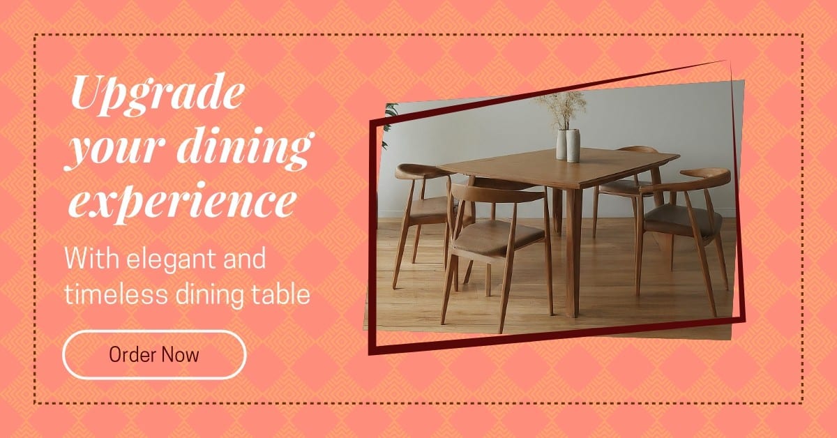 Furniture web hero banner - generatedWithSivi