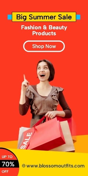 Summer sale banner ad