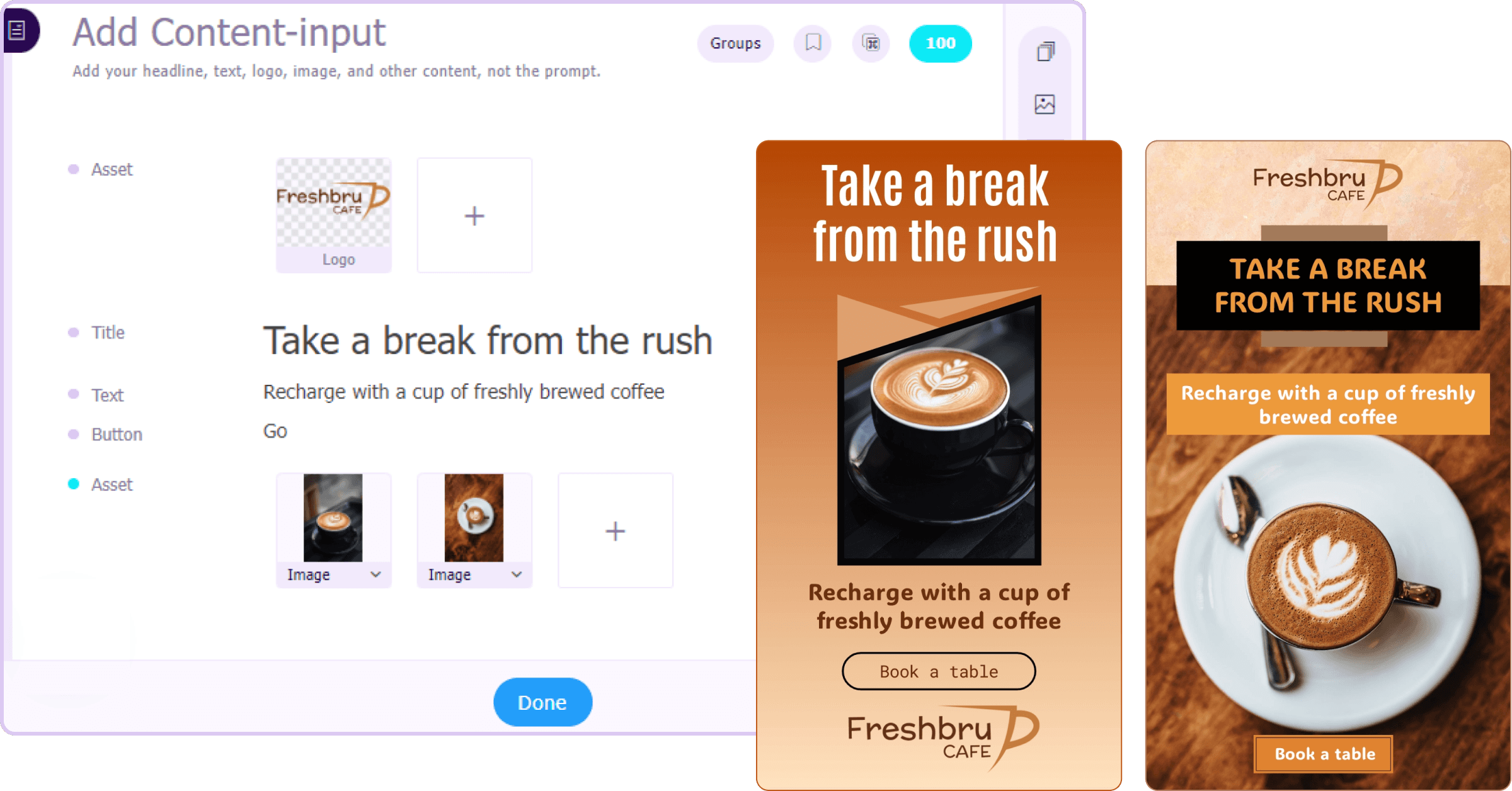 WhatsApp promotion generator