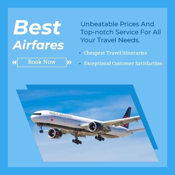 Air tickets WhatsApp poster - generatedWithSivi