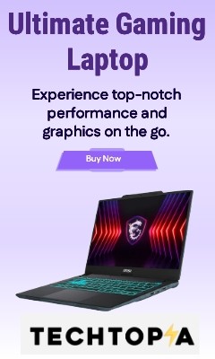 Gaming laptop banner