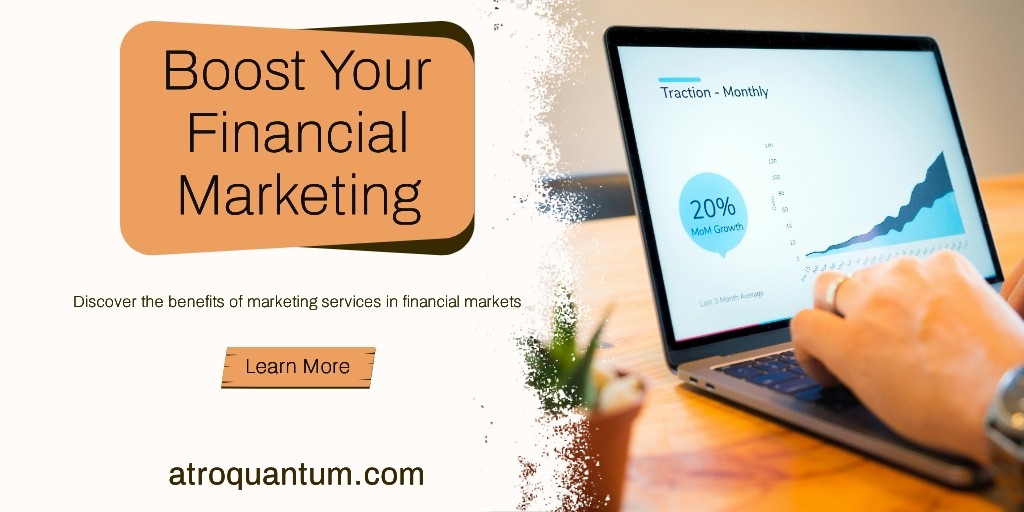 Marketing agency banner for finance