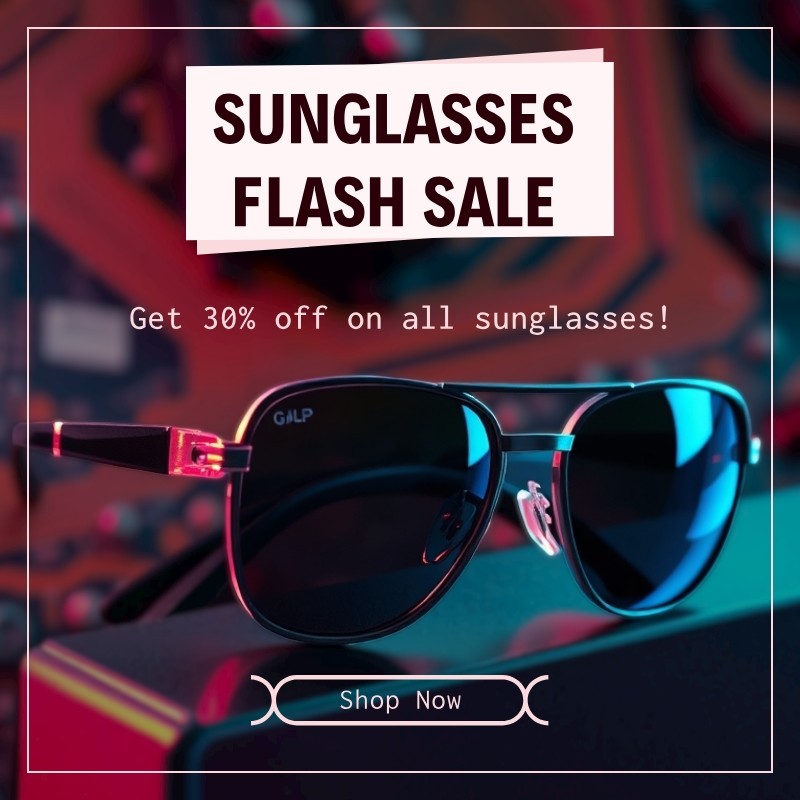 Sunglass post
