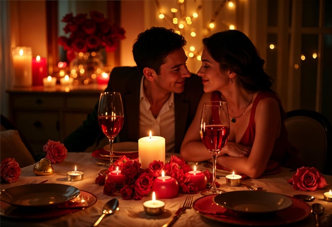 couple in restaurant