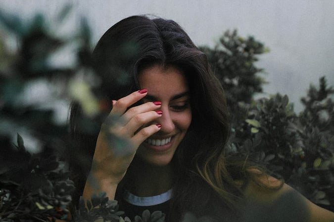 Woman in nature