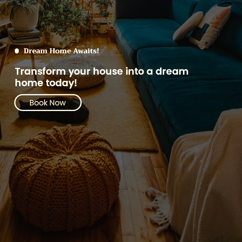 Interior services Facebook ad