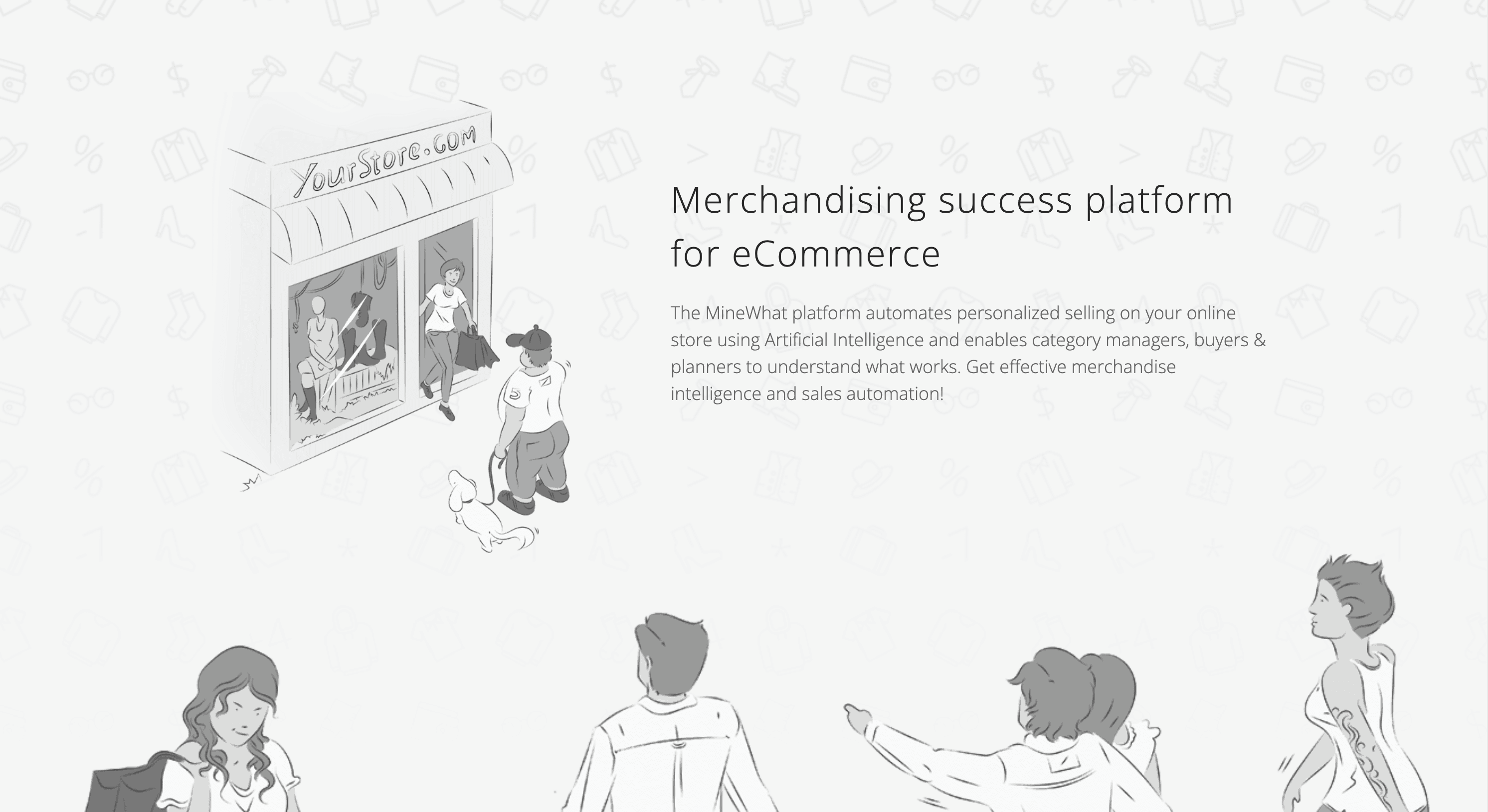 MineWhat Merchandising Platform for ecommerce