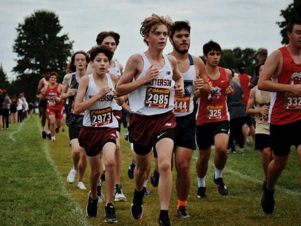running athletes