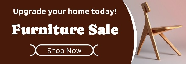 Furniture sale banner