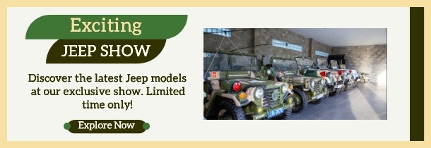 Jeep exhibition event banner