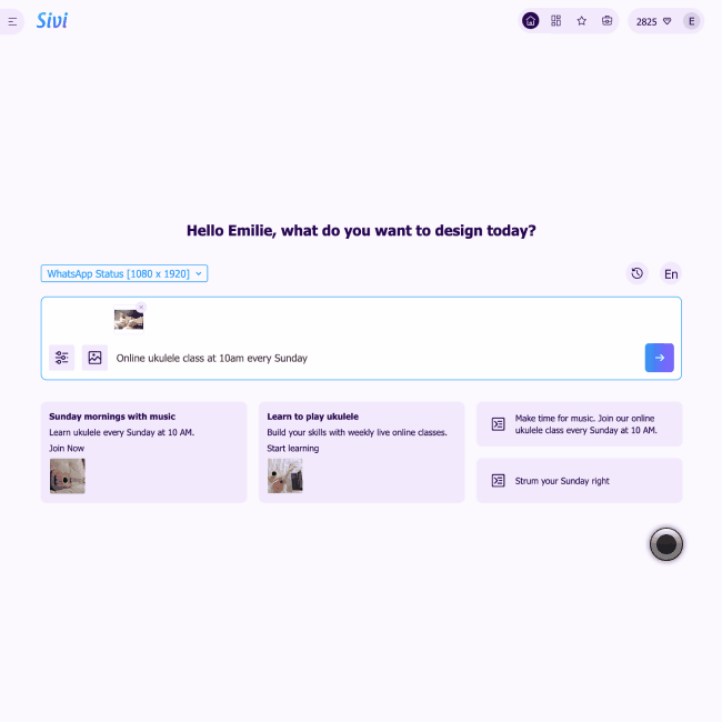 How to create WhatsApp status