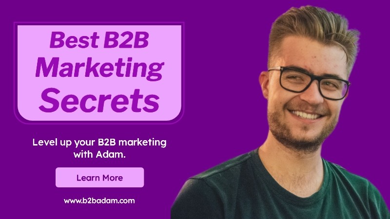 B2B marketing banner
