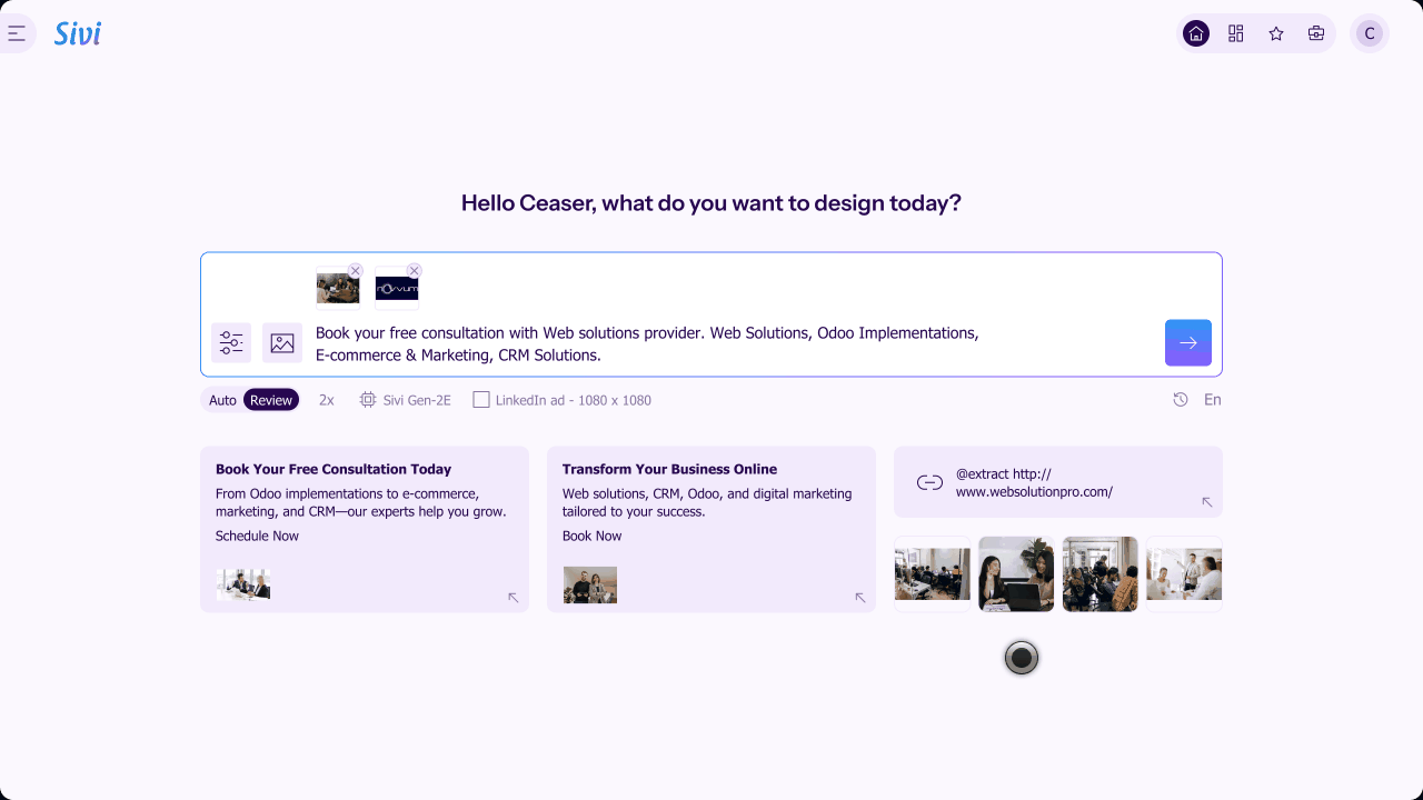 How digital marketing agencies can generate designs using AI?