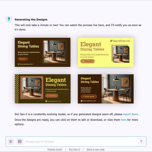 AI design generator