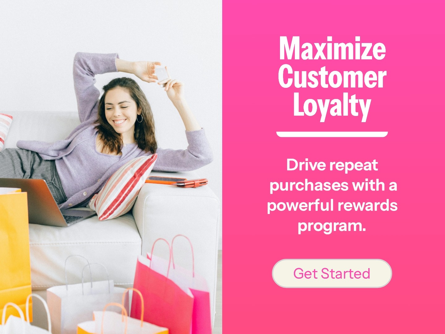 Ecommerce rewards software Reddit ad
