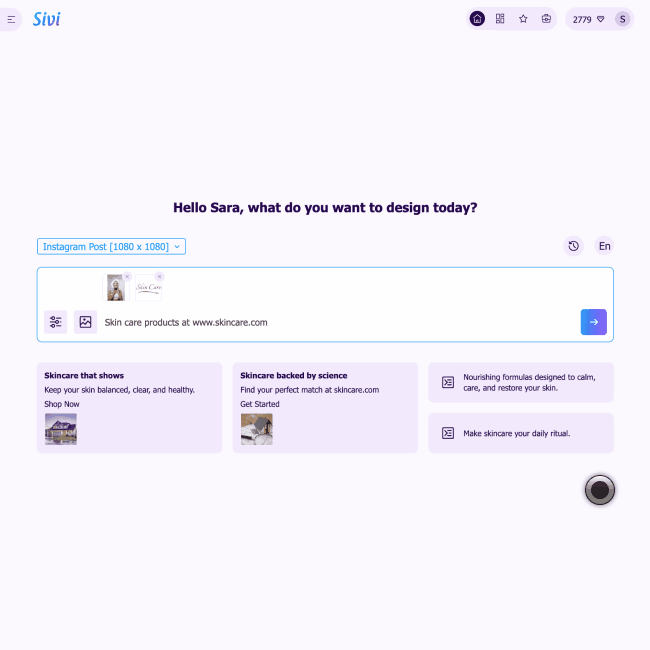 How to create social media post