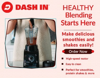 Refreshing drinks banner