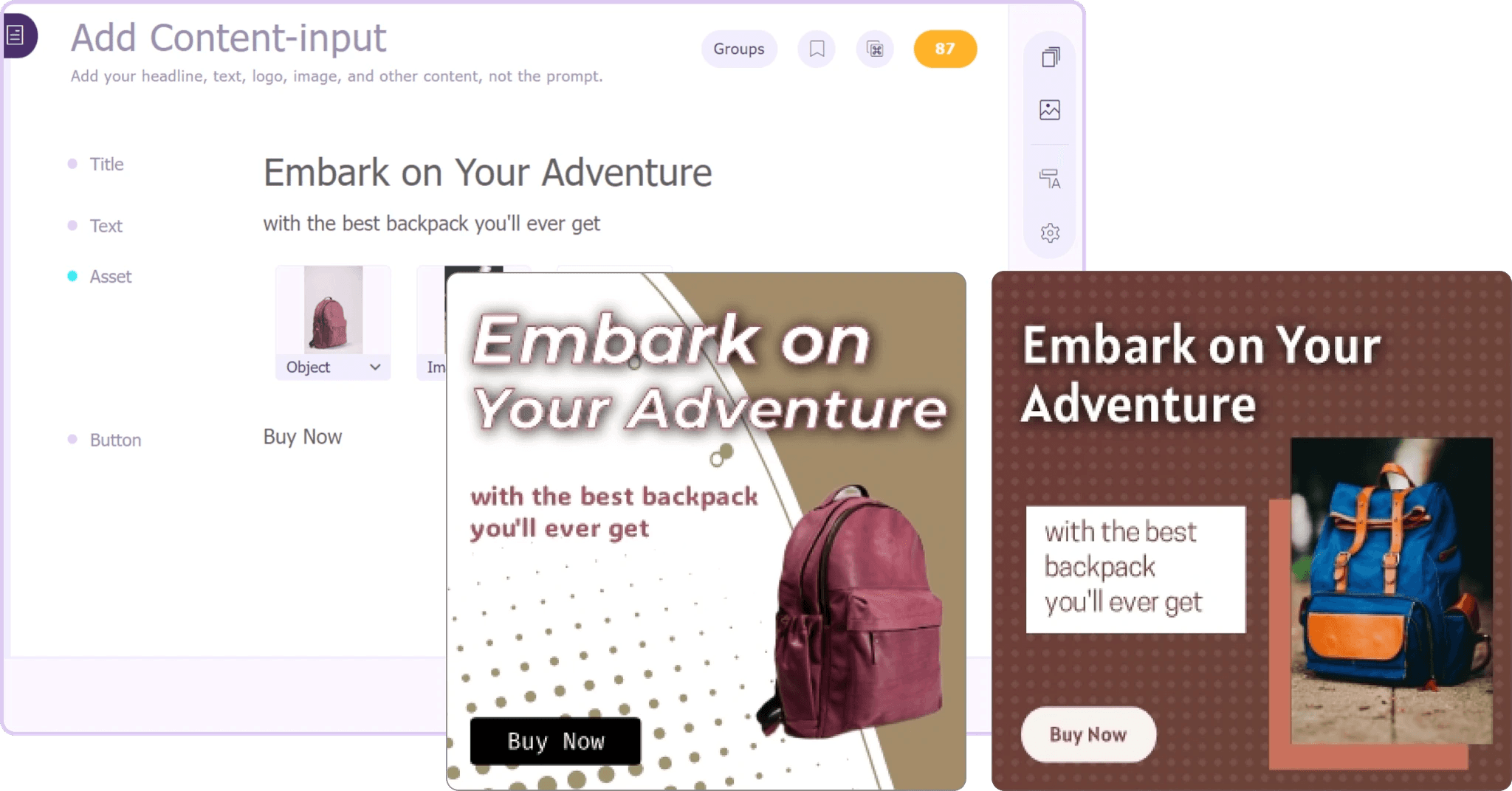 Sivi: One AI Banner Generator for all your banner design needs