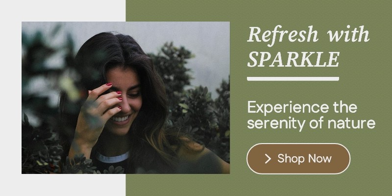 Sparkle email banner