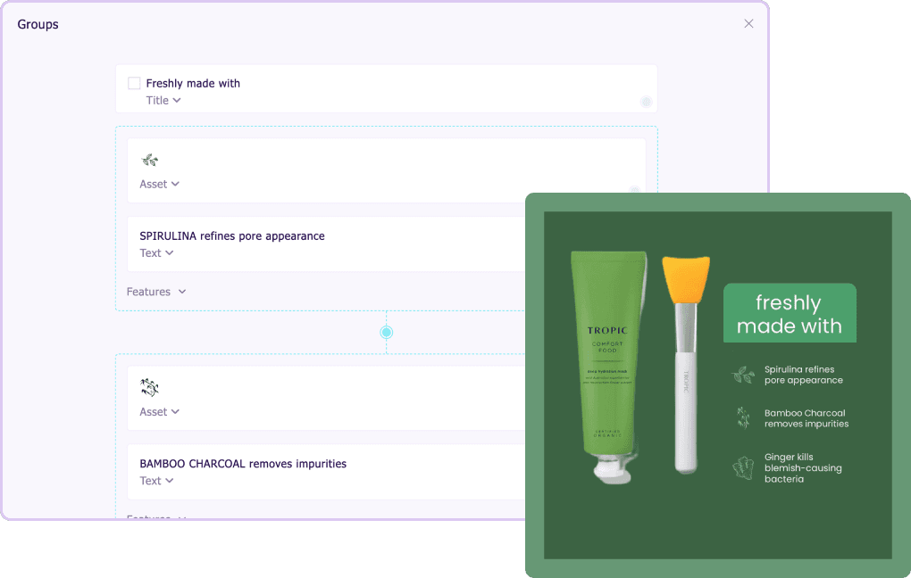 Sivi Content Engineering: Group blocks