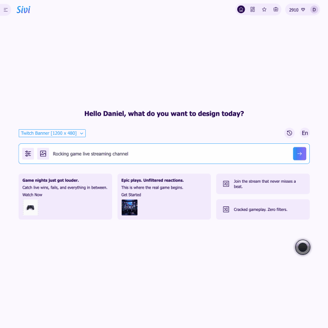 How to create Twitch banner