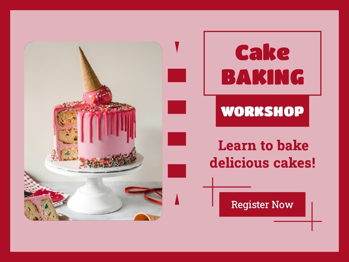 Cake baking workshop