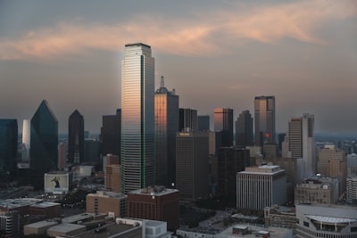 City skyscrapers