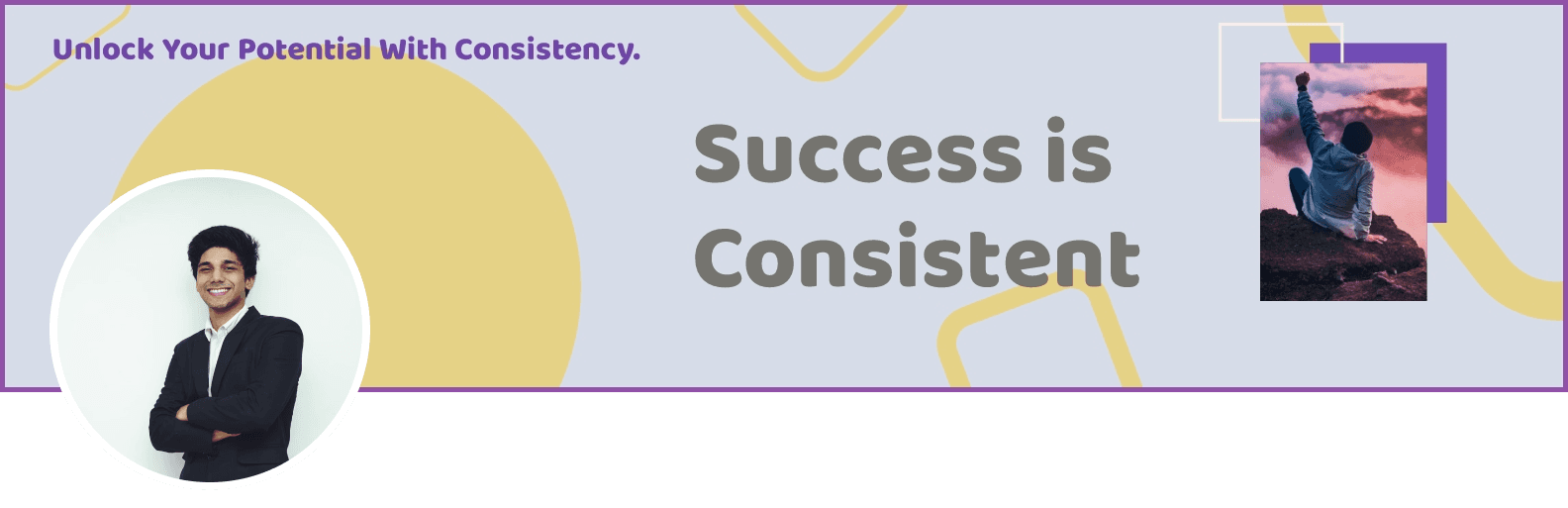 LinkedIn profile banner quote - generatedWithSivi