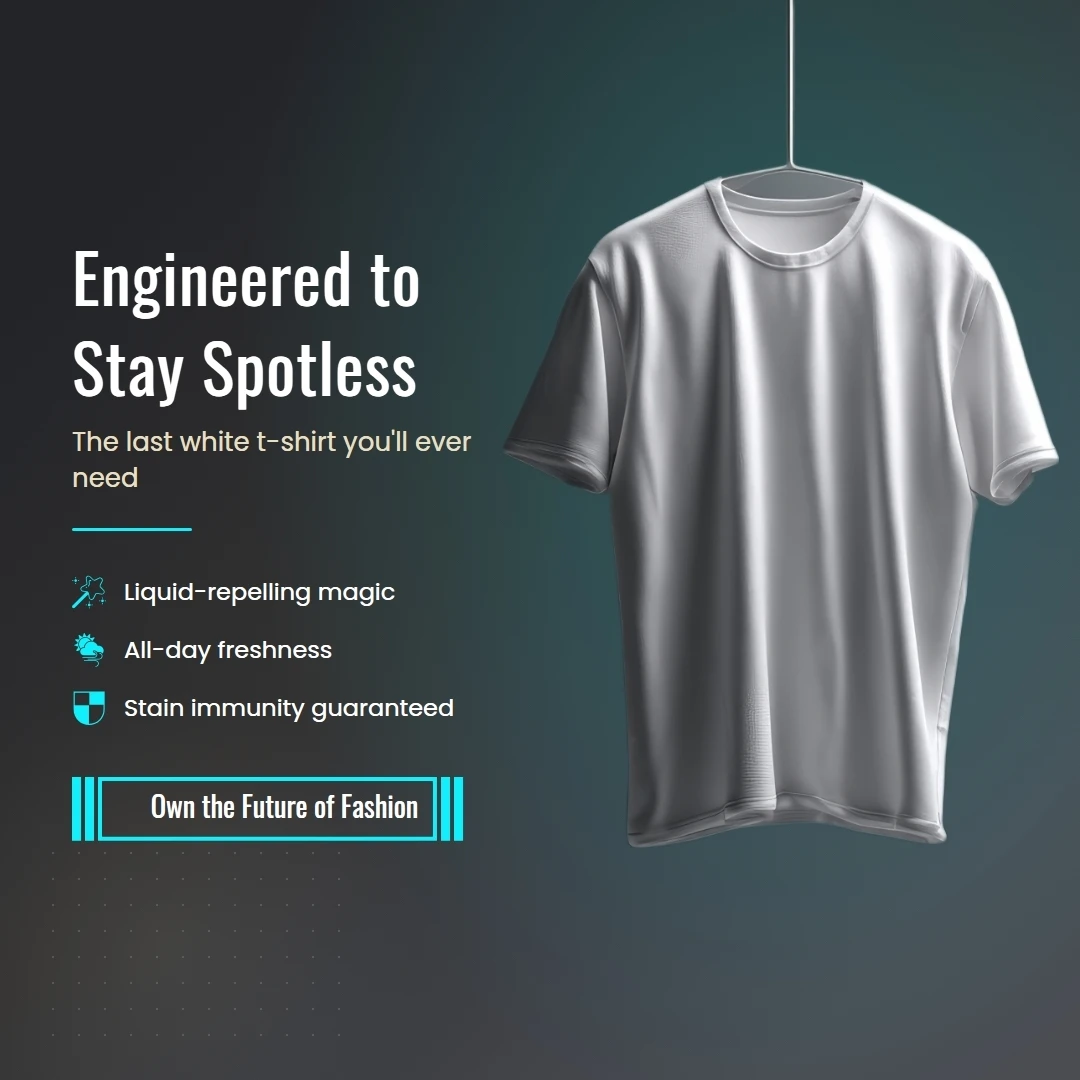 Stain proof t shirt
