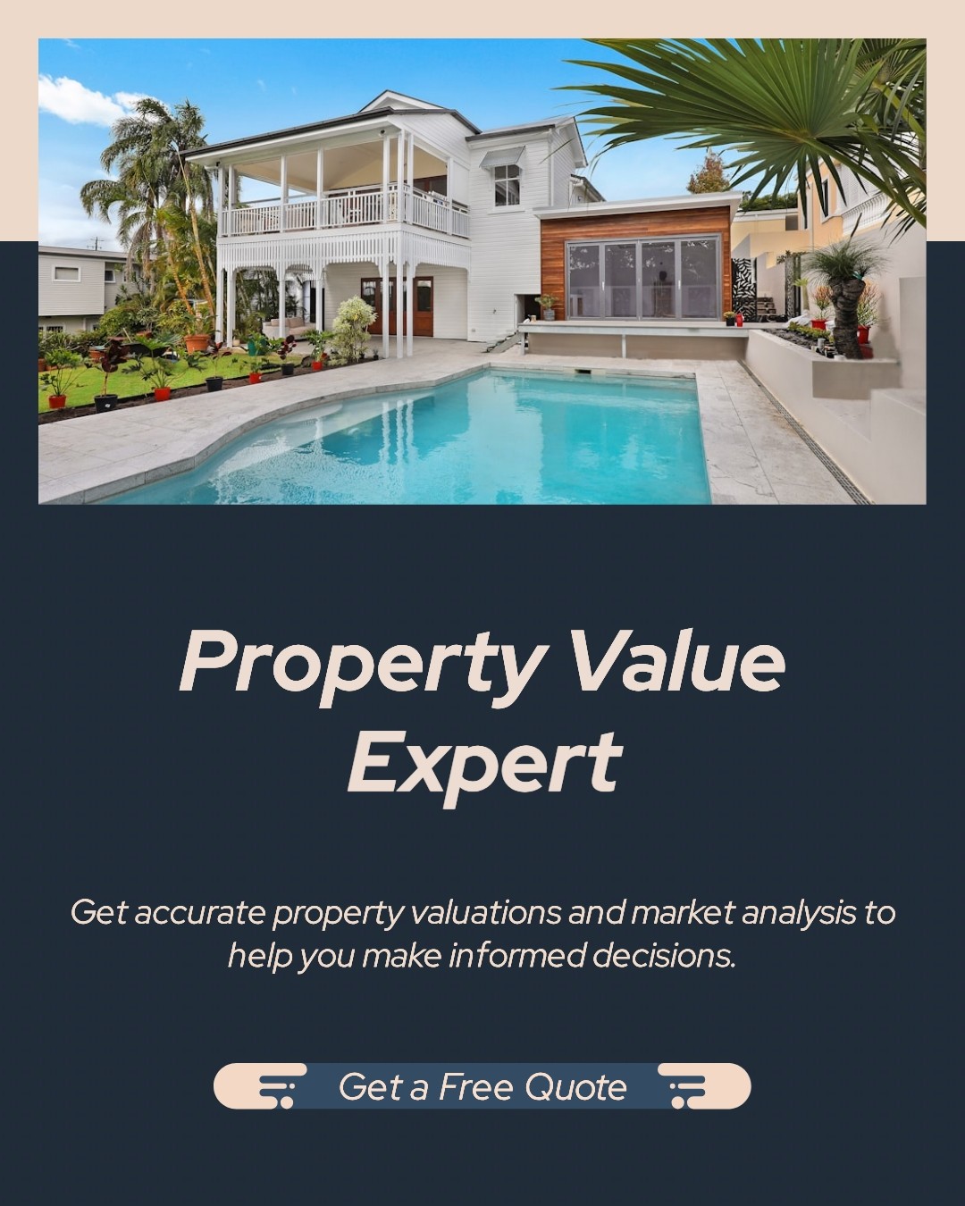 Property value Instagram ad